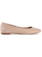 Chloé Lauren Ballerinas, Women's, Size: 41, Pink/purple, Sheep Skin/shearling/leather
