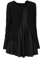 Rundholz Black Label Cardigan Top Mini Dress
