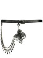 Ermanno Scervino Embellished Detail Belt - Black
