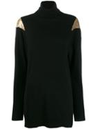 Pinko Chainmail Detail Jumper - Black