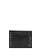 Tom Ford Textured Cardholder - Black