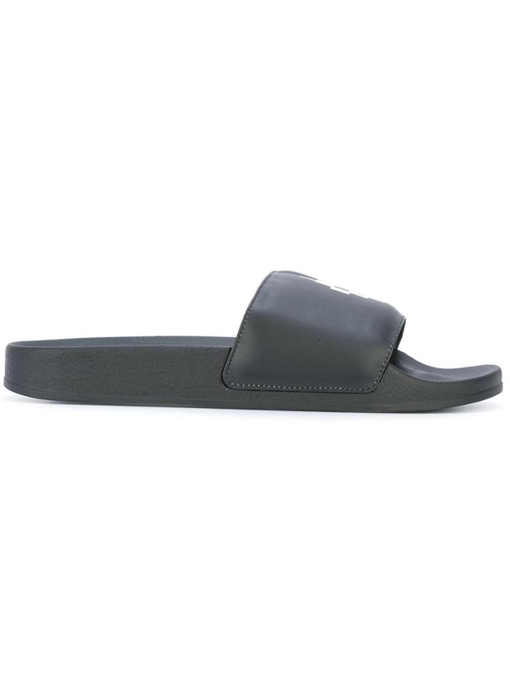 Marcelo Burlon County Of Milan Giulia Slides - Blue