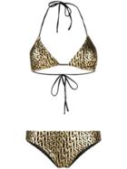 Missoni Mare All-over Print Bikini - Gold