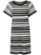 Missoni Striped Shortsleeved Dress - Black