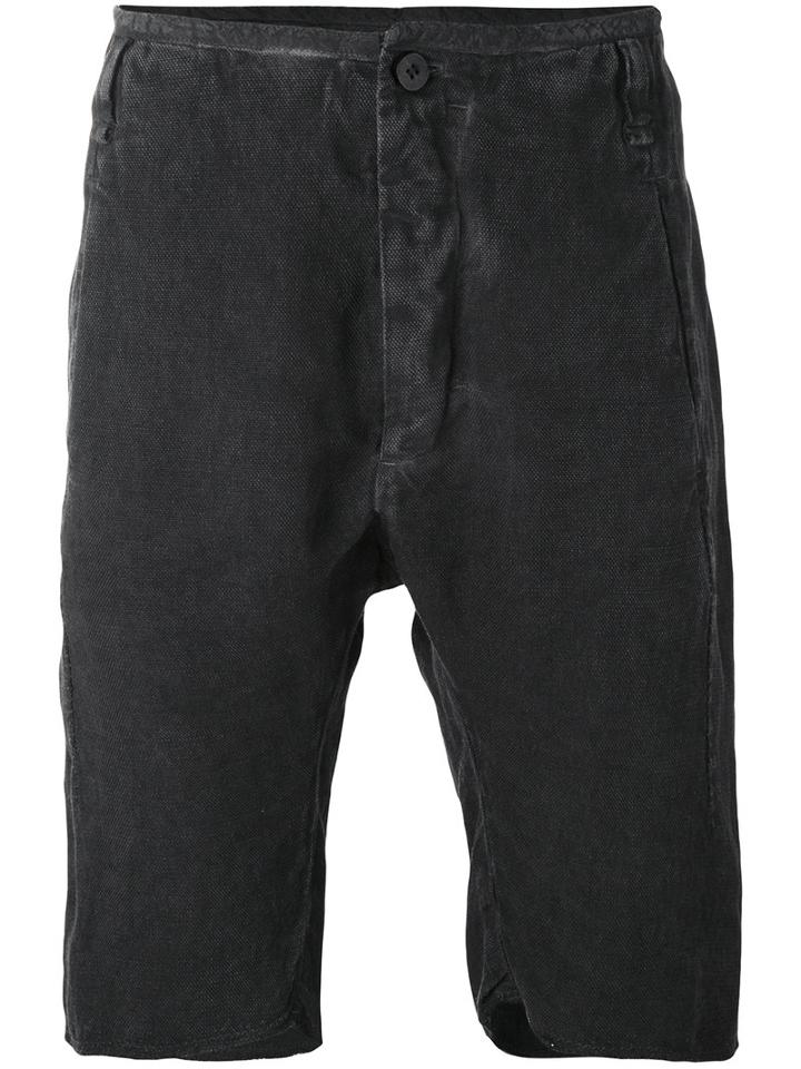 Masnada - Bermuda Shorts - Men - Cotton/linen/flax - 50, Grey, Cotton/linen/flax