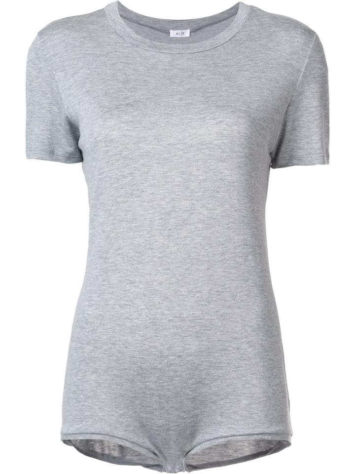 Alix Nyc 'essex' Bodysuit - Grey