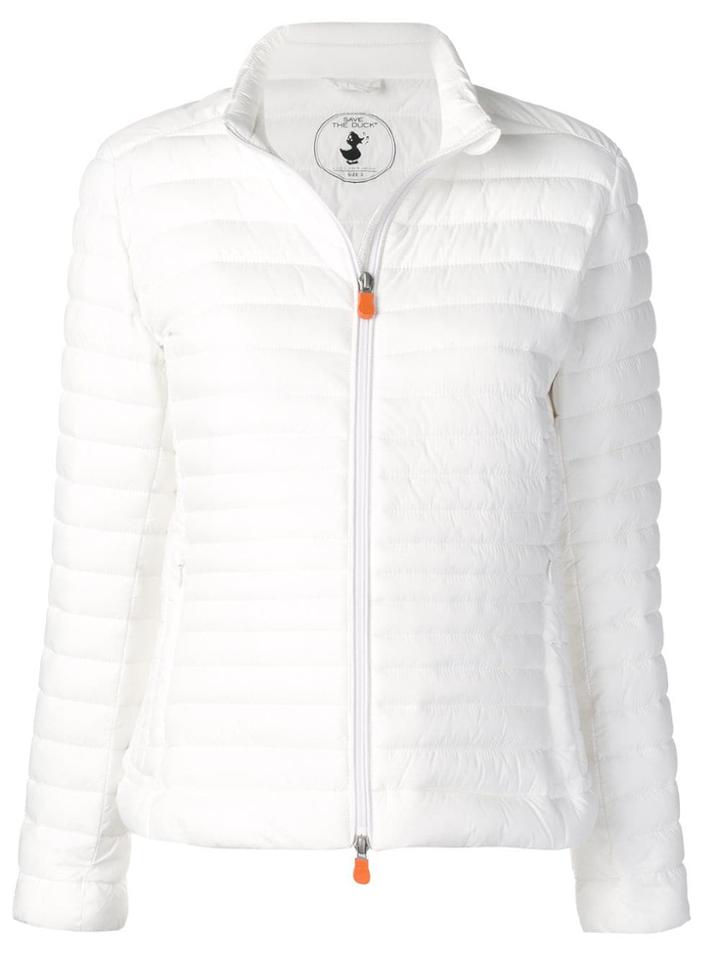 Save The Duck Slim-fit Padded Jacket - White