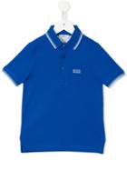 Boss Kids Embroidered Logo Polo Shirt, Size: 8 Yrs, Blue