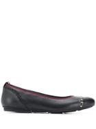 Hogan Flat Ballerina Shoes - Black