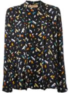 Maison Olga - 'kenny' Blazer - Women - Viscose - 2, Women's, Black, Viscose