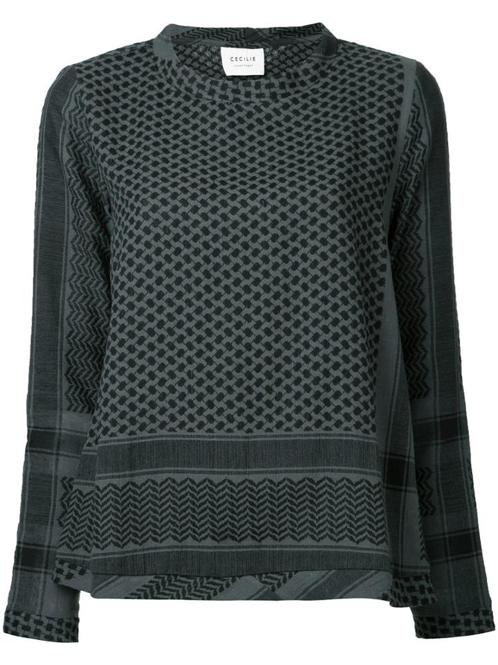 Cecilie Copenhagen - Stand Up Collar Dress - Women - Cotton - One Size, Yellow/orange, Cotton