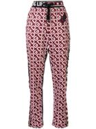 Dolce & Gabbana Logo-print Straight-leg Track Pants - Red