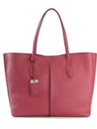 Tod S Large Joy Tote, Women's, Pink/purple, Leather
