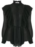 See By Chloé Neo-victorian Ruffled Blouse - Black