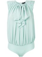 Elisabetta Franchi Bow-front Body - Green