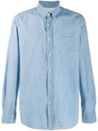 Officine Generale Antime Chambray Shirt - Blue