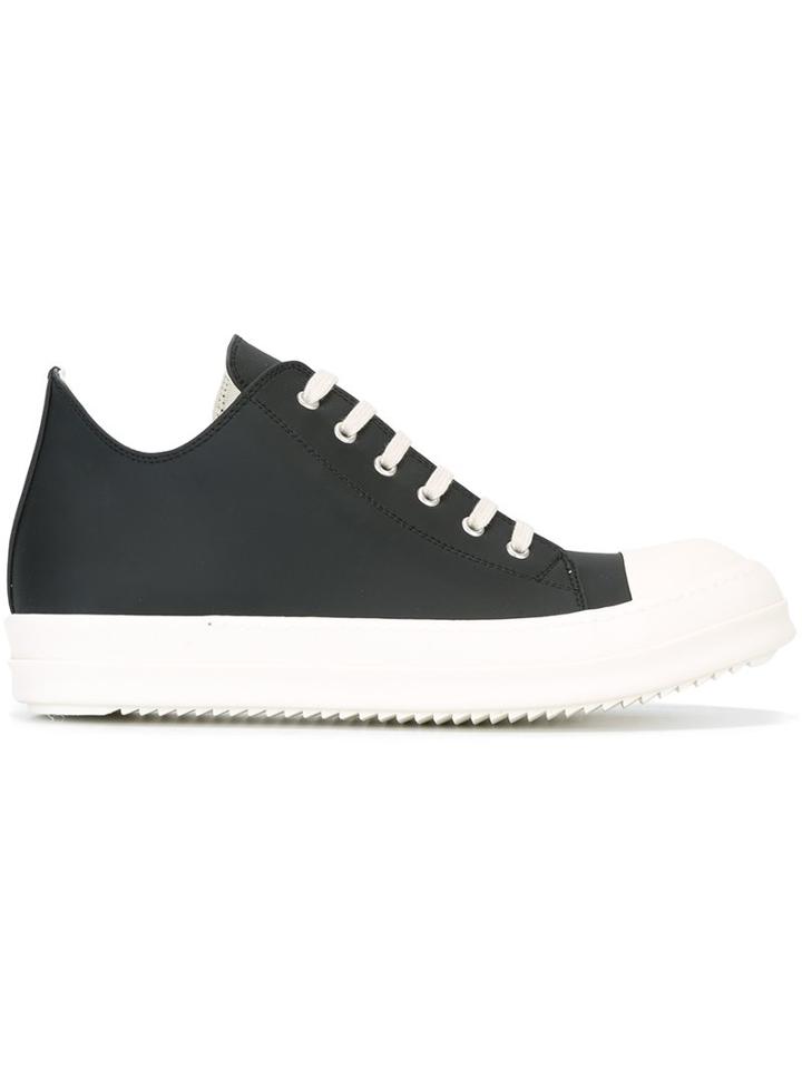 Rick Owens Drkshdw Contrast Sole Lace Up Sneakers