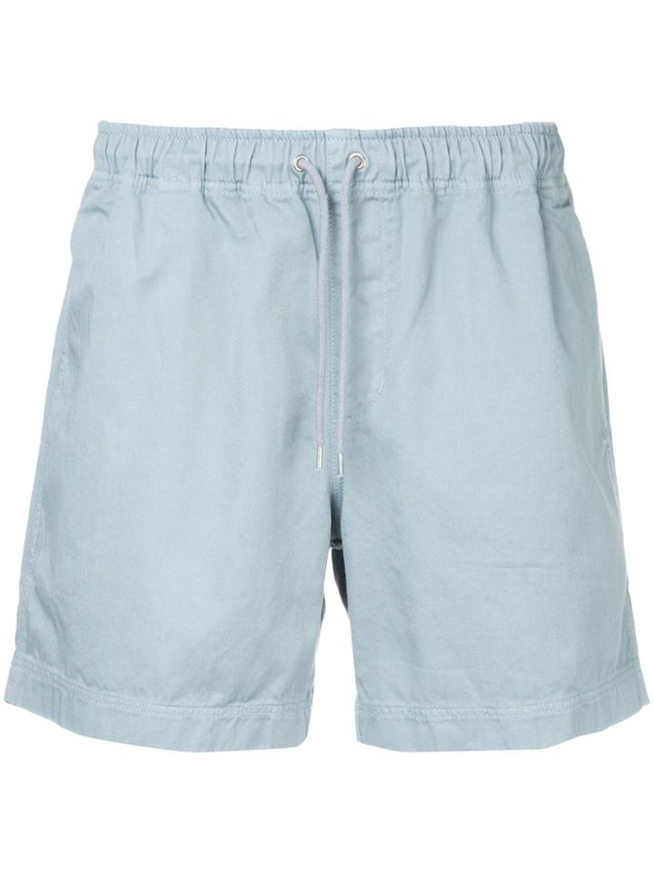 Jac+ Jack Loose Fit Track Shorts - Blue