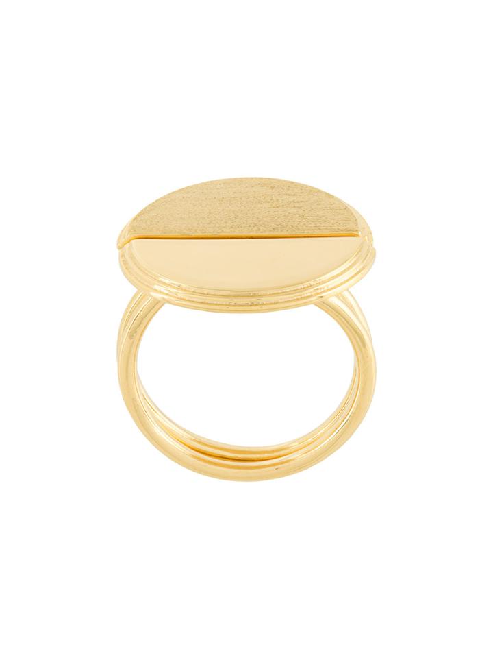 Rachel Jackson My Sun My Moon Stacking Ring Set - Metallic