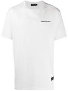 Odeur Embroidered Logo T-shirt - White