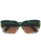 Marni Eyewear Oversized Square Sunglasses - Green