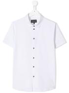 Emporio Armani Kids Teen Plain Shirt - White