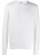 Dondup Ribbed Knit Sweater - White
