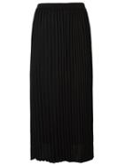 Egrey Midi Knitted Skirt, Women's, Size: Gg, Black, Viscose