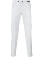 Pt01 Skinny Trousers, Men's, Size: 56, White, Cotton/spandex/elastane
