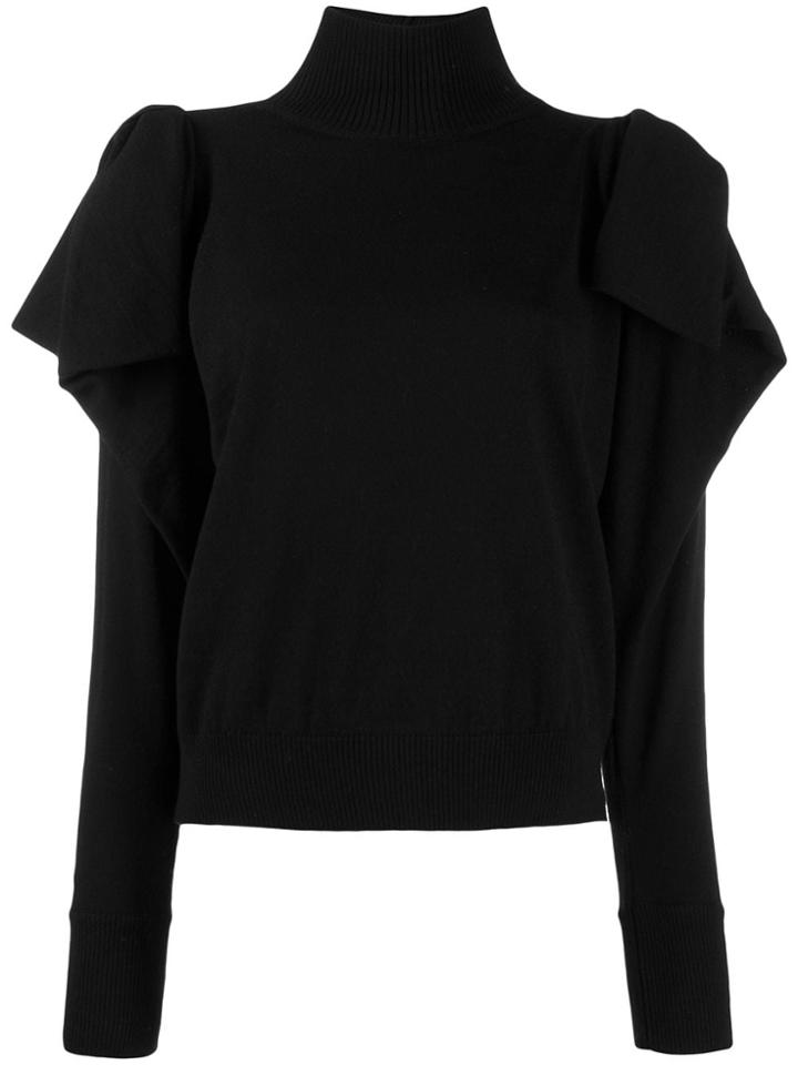 Vivetta Turtle Neck Jumper - Black
