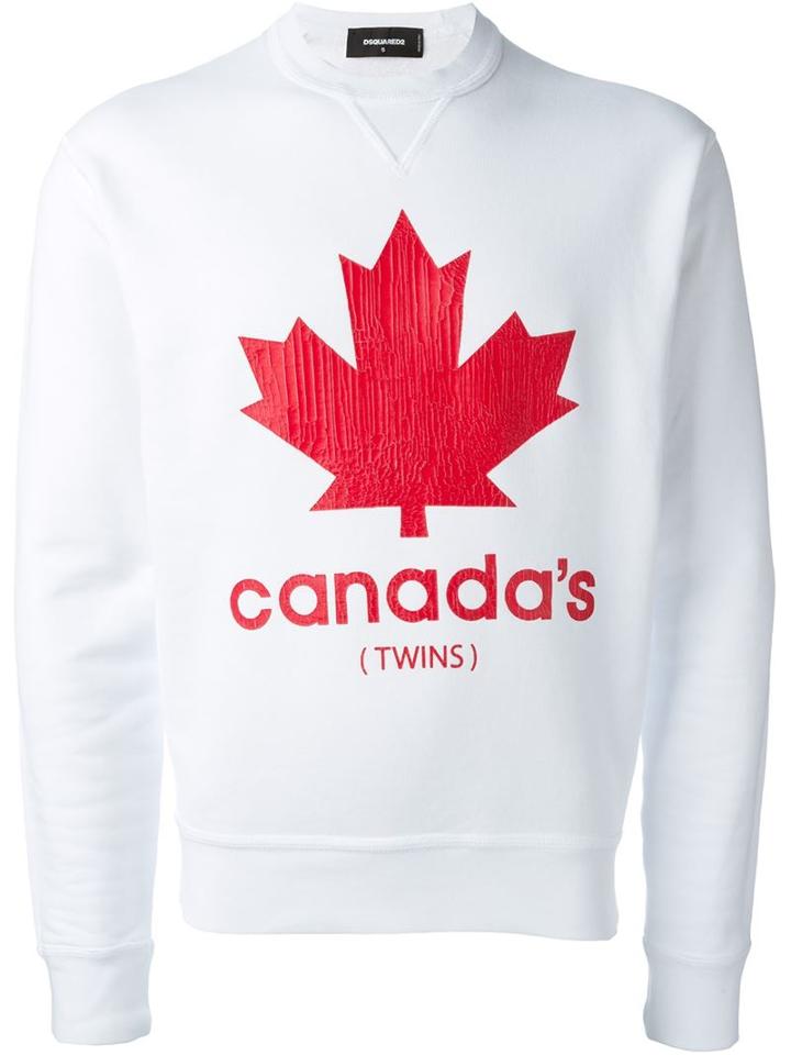 Dsquared2 Canada's Print Sweatshirt