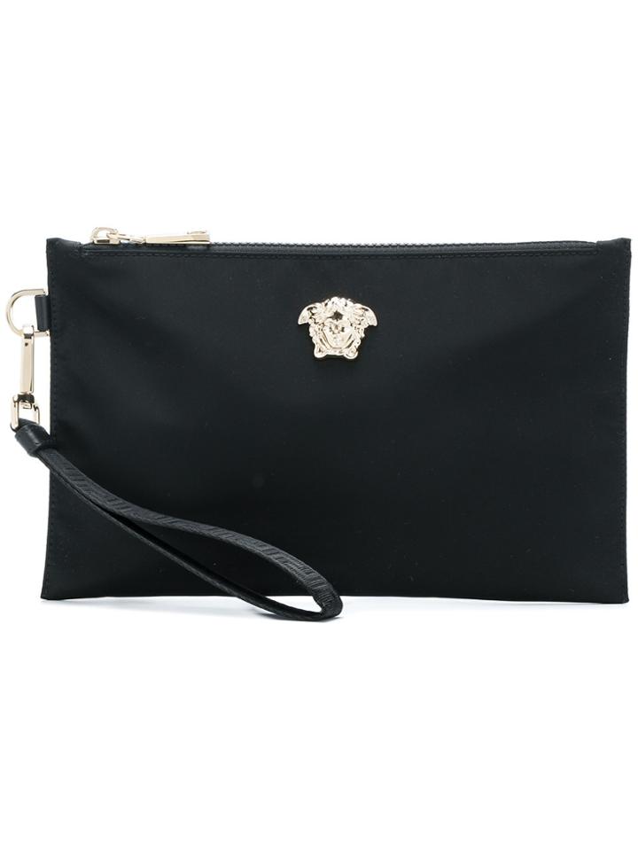 Versace Medusa Head Makeup Pouch - Black