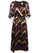 Alice+olivia Lexa Midi Dress - Multicolour