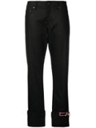 Nº21 Turn-up Five-pocket Jeans - Black