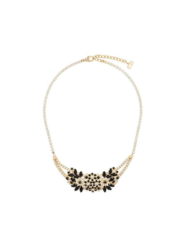Christian Dior X Susan Caplan 1976 Archive Floral Design Necklace -