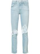 3x1 Ripped Knees Jeans - Blue