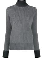 Maison Margiela Turtle Neck Wool Sweater - Grey