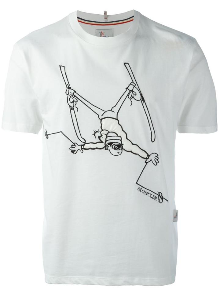Moncler Grenoble Ski Trip Print T-shirt
