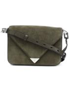Alexander Wang Flap Fastening Crossbody Bag, Women's, Green