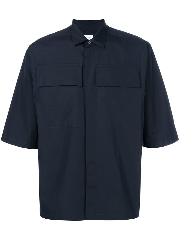 Jil Sander Shortsleeved Shirt - Blue