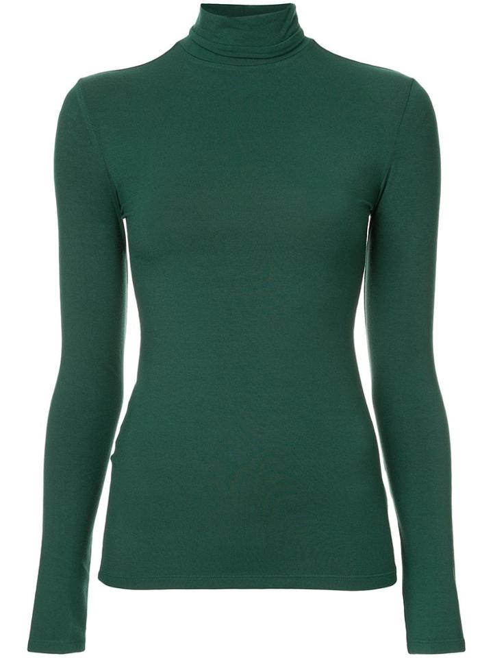 Layeur Marina Turtleneck Sweatshirt - Green
