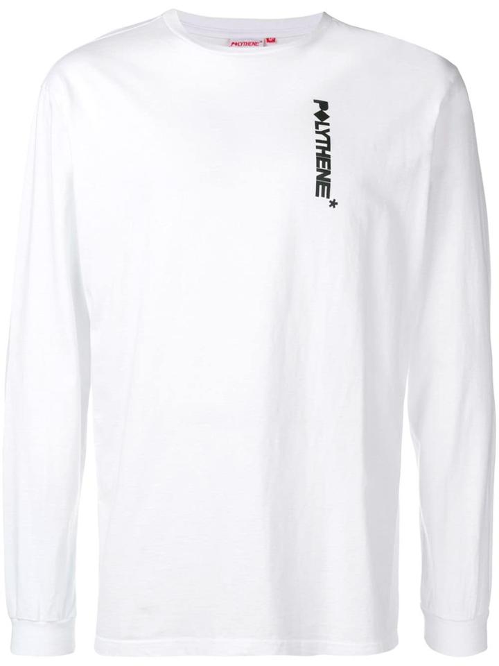 Polythene* Optics Classic Brand T-shirt - White