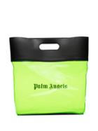Palm Angels Logo-print Transparent Tote - Green