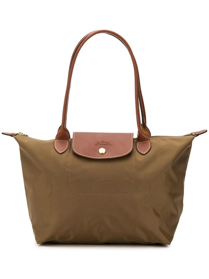 Longchamp Le Pliage Small Tote - Green