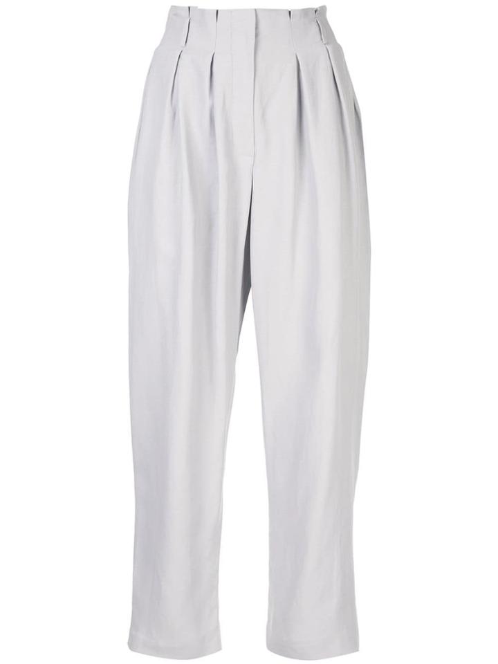 Magda Butrym Tapered Trousers - Grey