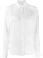 Calvin Klein Flap Pocket Shirt - White