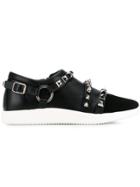 Giuseppe Zanotti Design Studded Sneakers - Black