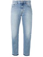 Harmony Paris Cropped Jeans, Women's, Size: 25, Blue, Cotton