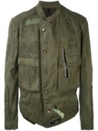 Tom Rebl - Lightweight Jacket - Men - Cotton/linen/flax/spandex/elastane - 50, Green, Cotton/linen/flax/spandex/elastane