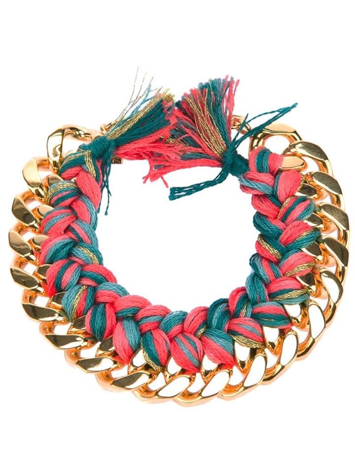 Aurelie Bidermann 'do Brasil' Bracelet, Women's, Metallic